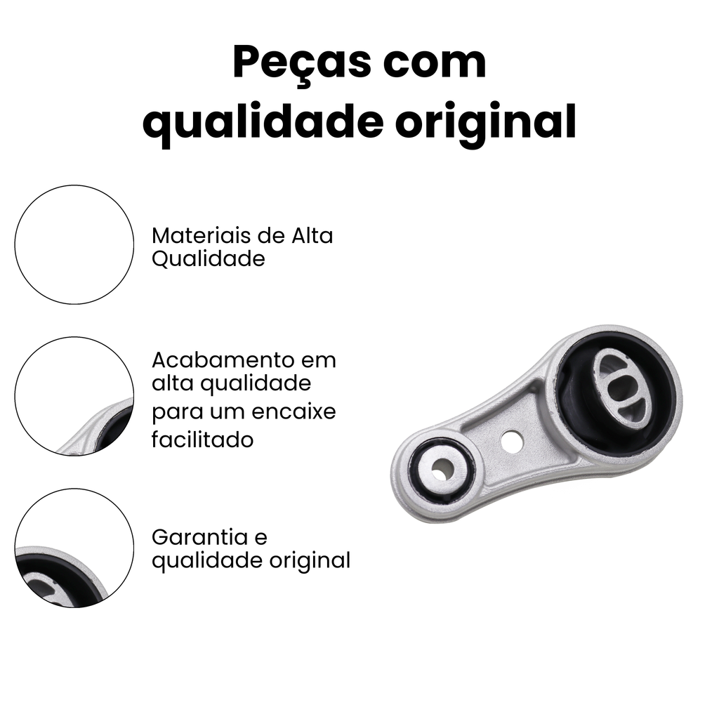 Coxim Central Câmbio Renault Master Original MB9391 - Imagem 3