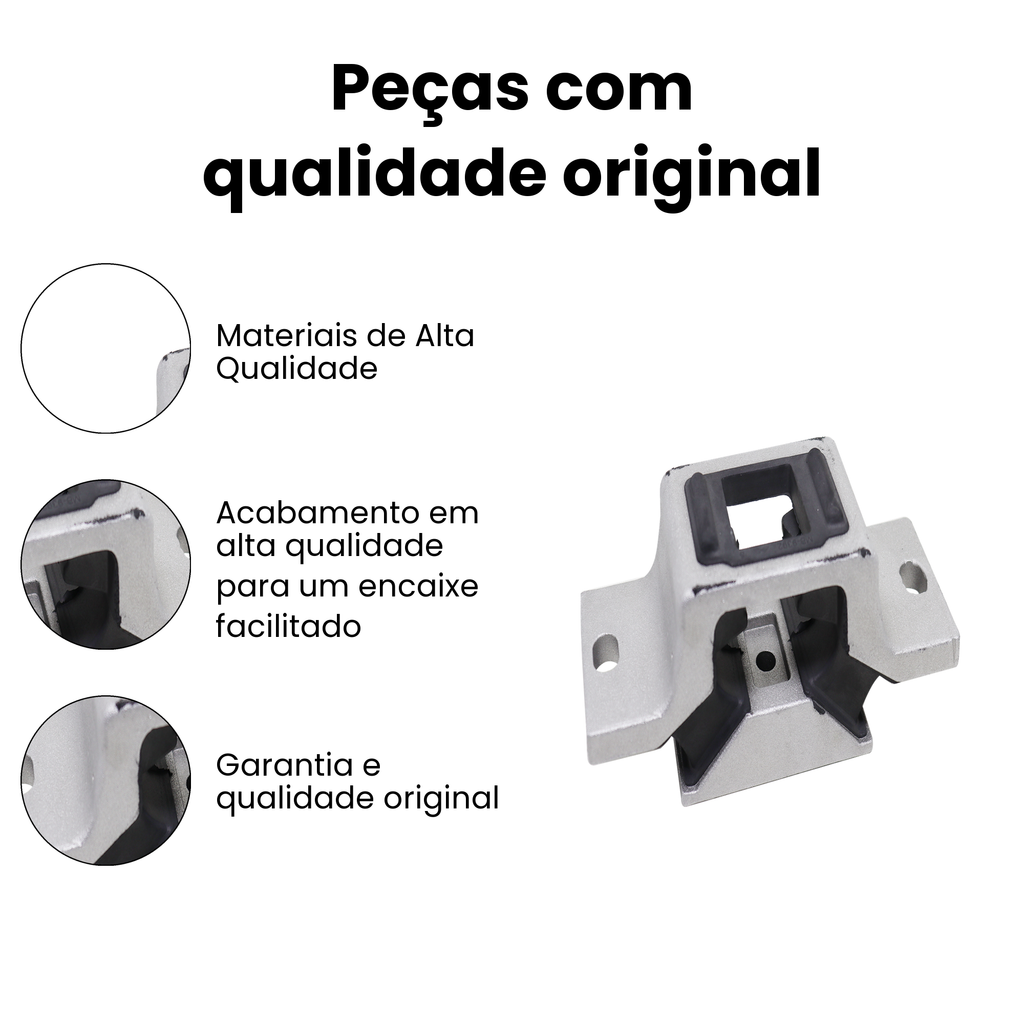 Coxim Motor Dianteiro Esquerdo Renault Master MB9392 - Imagem 3