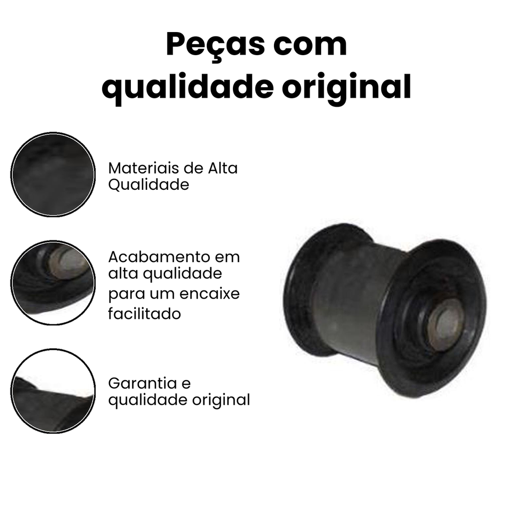 Bucha Bandeja Dianteira Superior S10 (Dir/Esq) MOBENSANI - Imagem 3