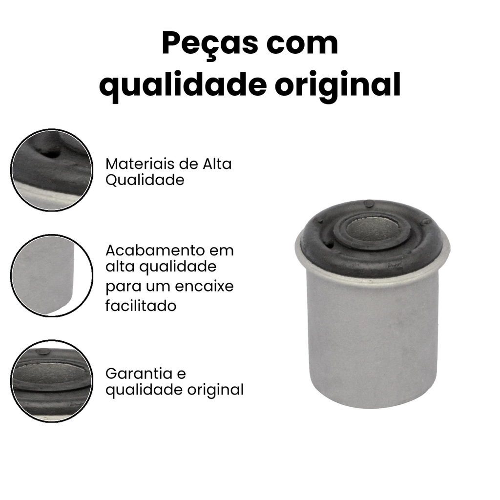 Buchas Bandeja Dianteira (Dir/Esq) Pampa - MB 218 - Imagem 3