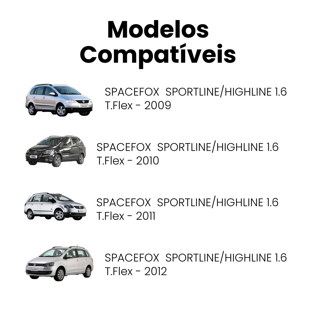 Mola a Gás SpaceFox 2006-2020 Original VW - Imagem 4