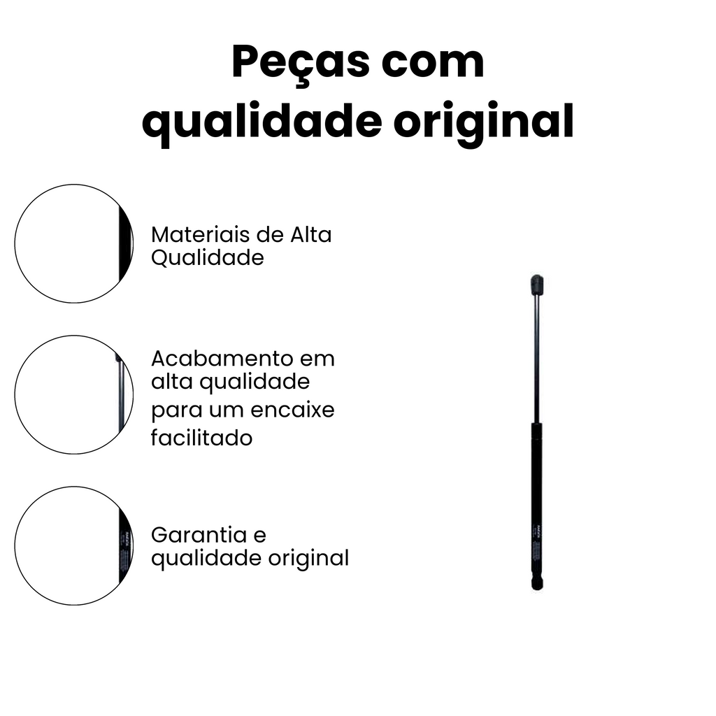 Mola a Gás Ford Focus Hatch 2008 2009 2010 2011 2012 2013 - Imagem 3