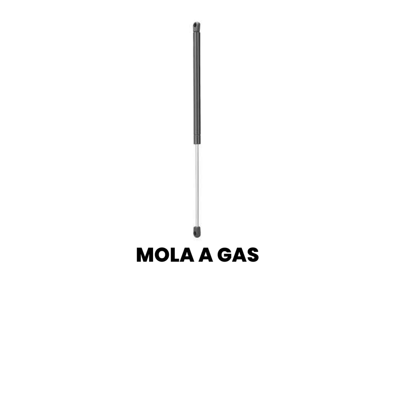 Mola a Gás Convencional Ford Focus Sedan 01 00 - 07 14 - Imagem 2