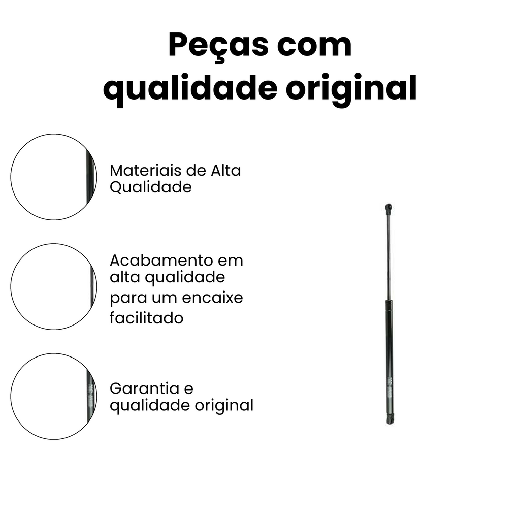 Mola a Gás Porta Malas Nissan Kicks 2016-2020 - Imagem 3