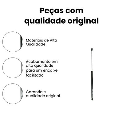 Mola a Gás Porta Malas Nissan Kicks 2016-2020 - Imagem 3