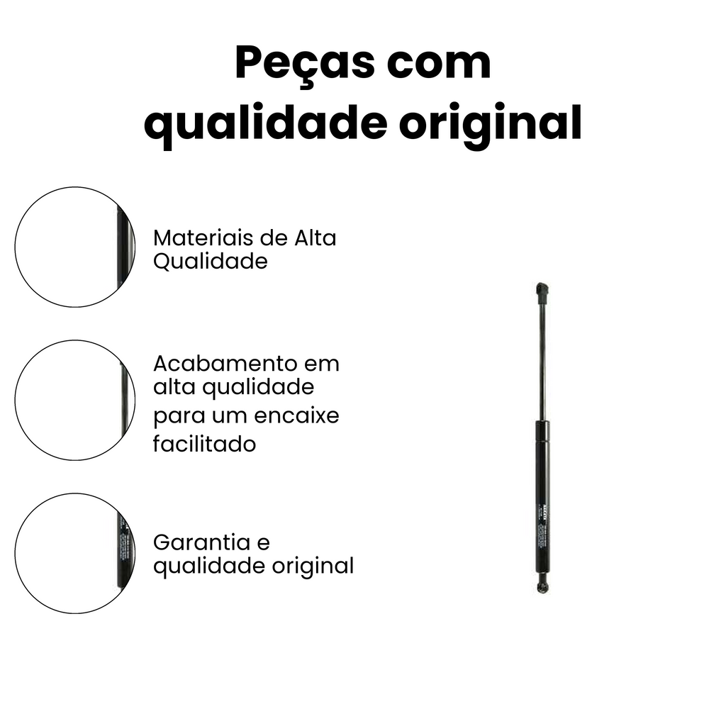 Mola a Gás Tampa Traseira Fiat Mobi 2016-2020 - Imagem 3