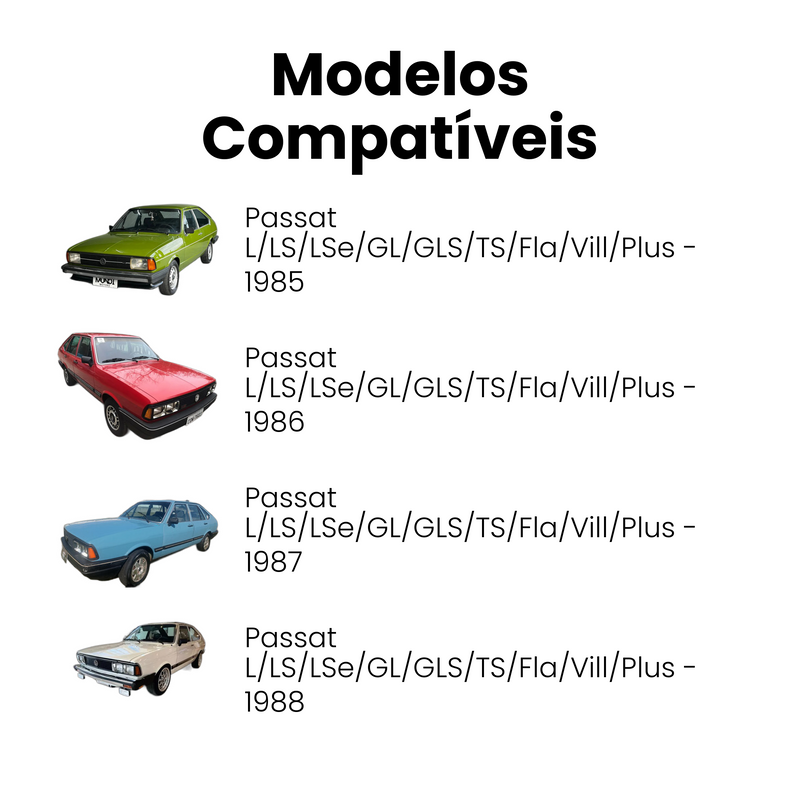Mola a Gás Volkswagen Passat Dir Esq - Imagem 4