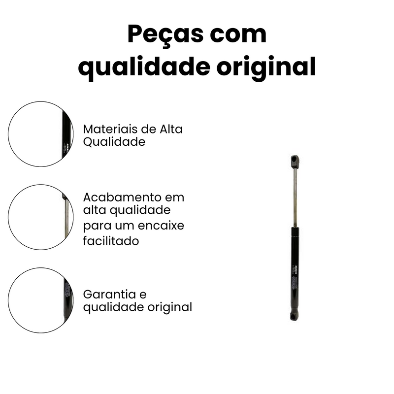 Mola a Gás Volkswagen Passat Dir Esq - Imagem 3