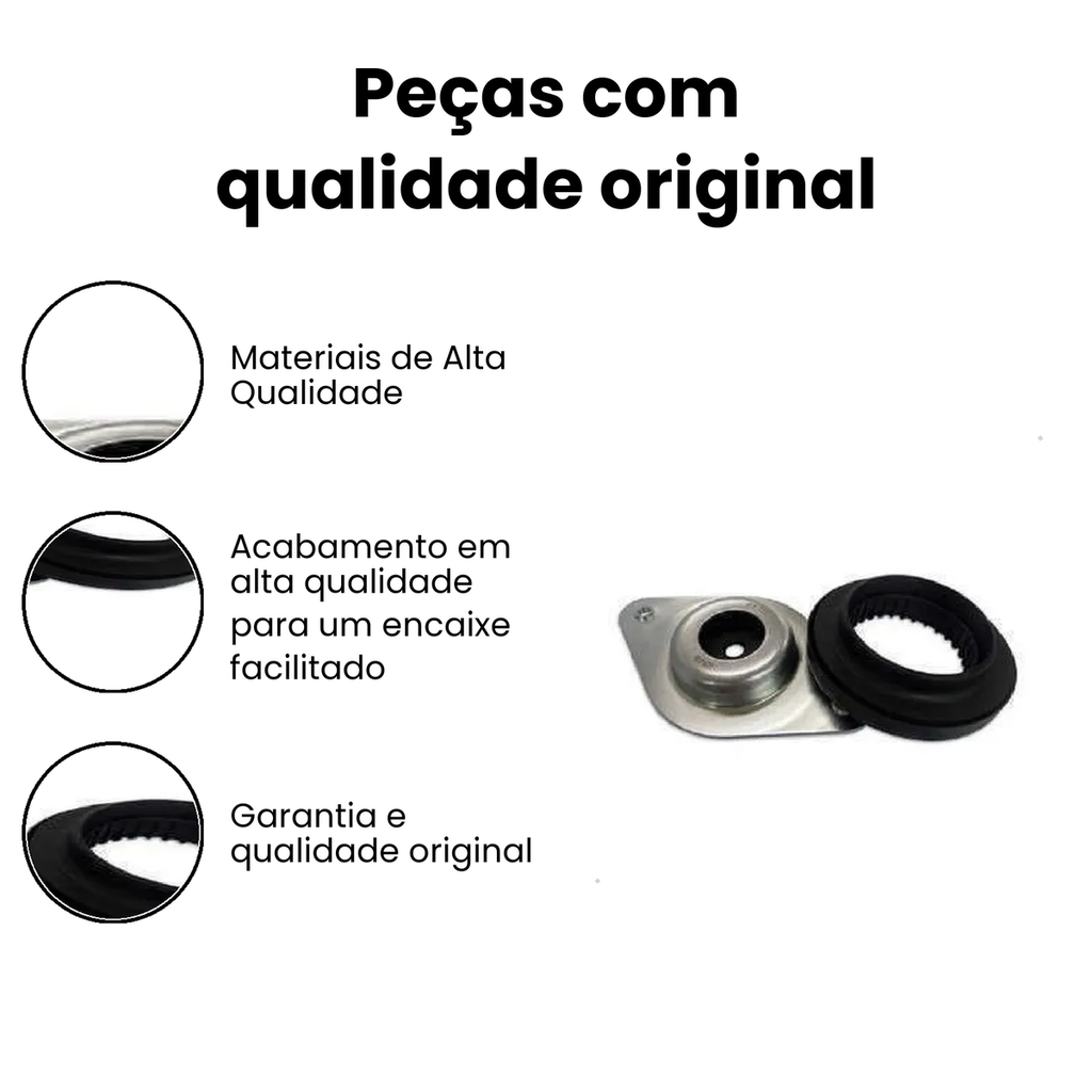 Coxim Amortecedor Dianteiro Kwid (D/E) - MG MANGUEIRAS - Imagem 3