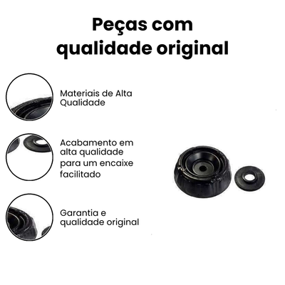 Coxim Amortecedor Dianteiro (Dir/Esq) c/ Rolamento HB20 - Imagem 3