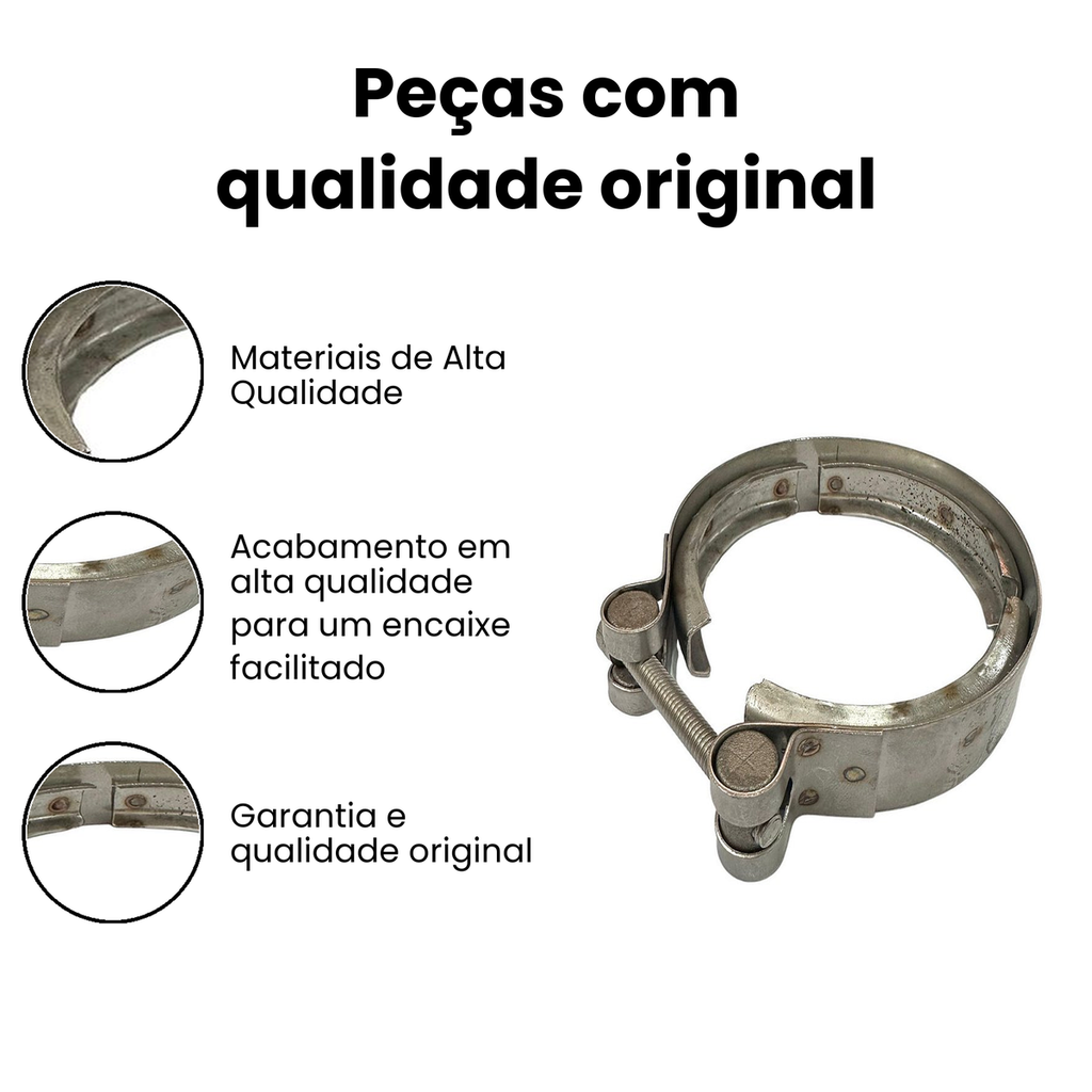 Abraçadeira Turbo Compressor de Ar MIC - MIC2278 - Imagem 3