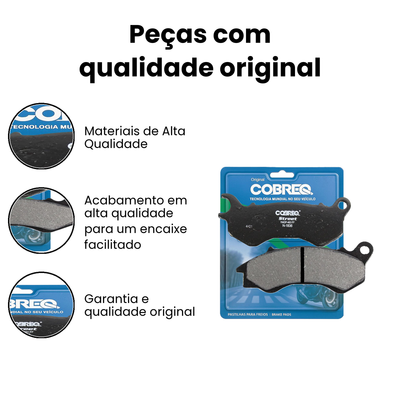 Pastilha Freio Diant. Titan150 EX CBS/CG160 EX ESD - CG - Imagem 3