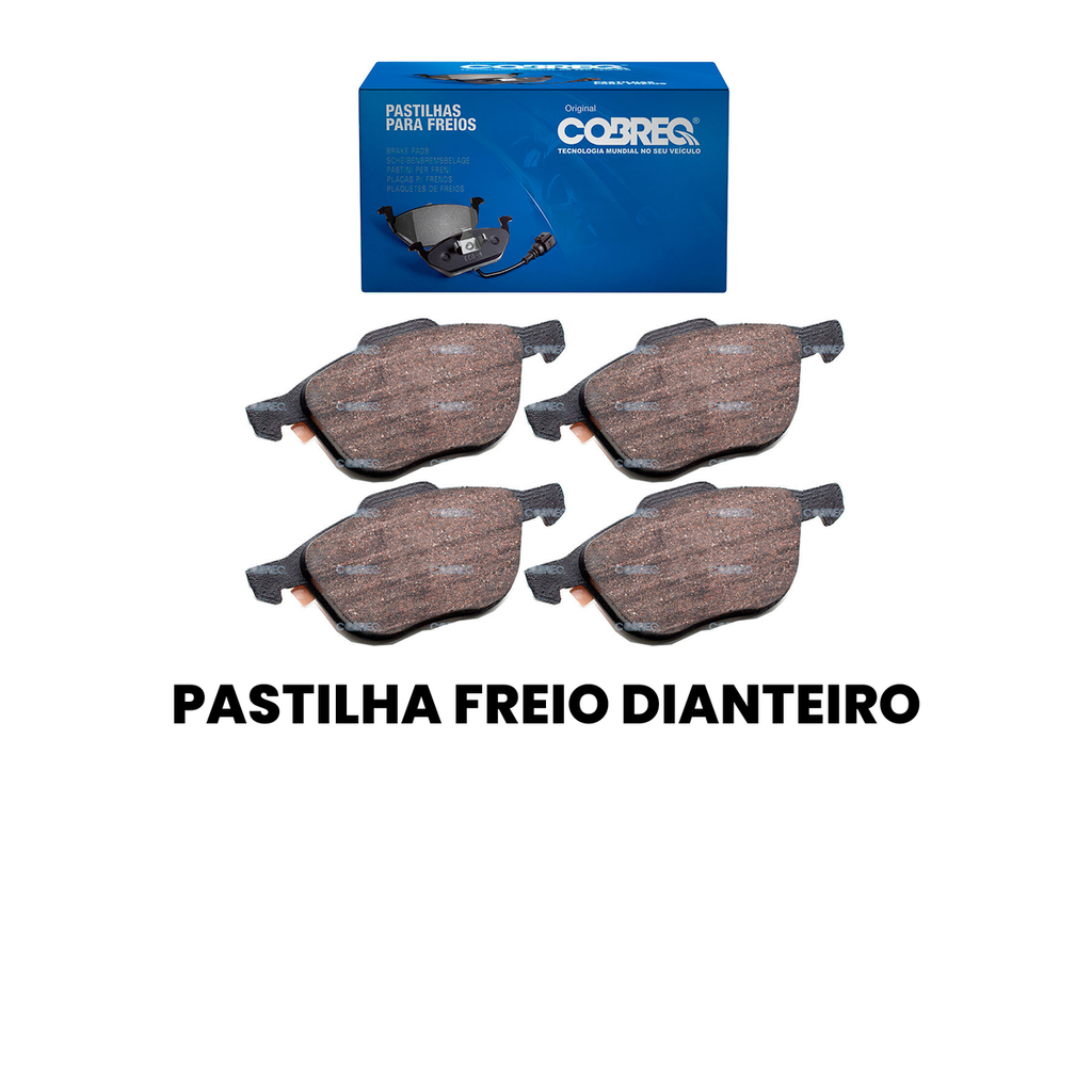 Pastilha de Freio Dianteira COBREQ C30 ECOSPORT (N-190) - Imagem 2