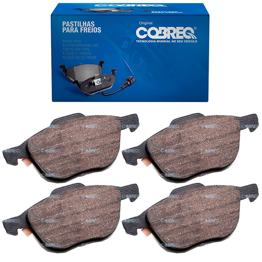 Pastilha de Freio Dianteira COBREQ C30 ECOSPORT (N-190) - Imagem 1