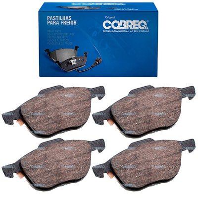 Pastilha de Freio Dianteira COBREQ C30 ECOSPORT (N-190) - Imagem 1