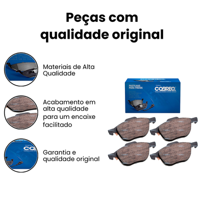 Pastilha de Freio Dianteira COBREQ C30 ECOSPORT (N-190) - Imagem 3