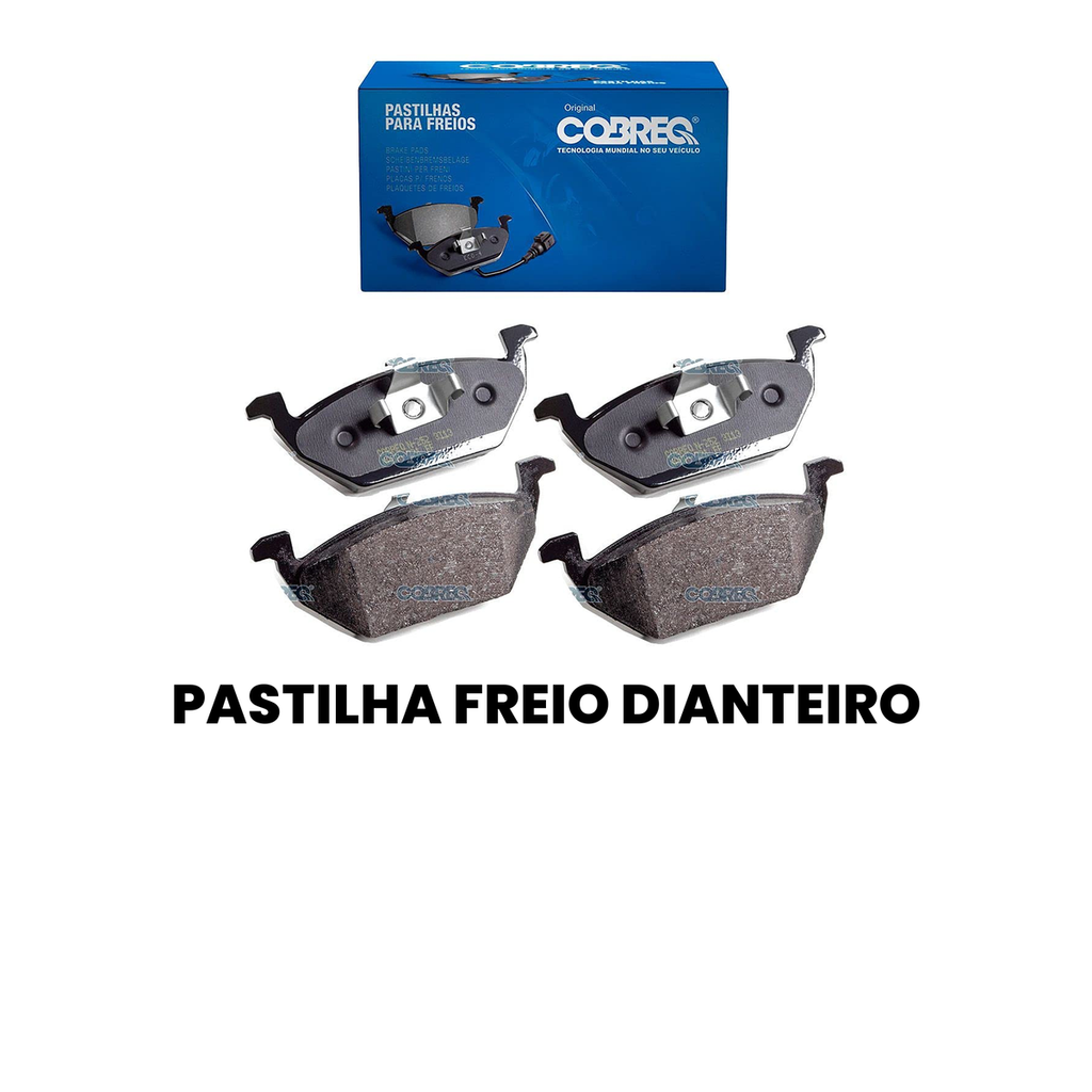 Pastilha de Freio Dianteiro COBREQ Fox Gol - Imagem 2
