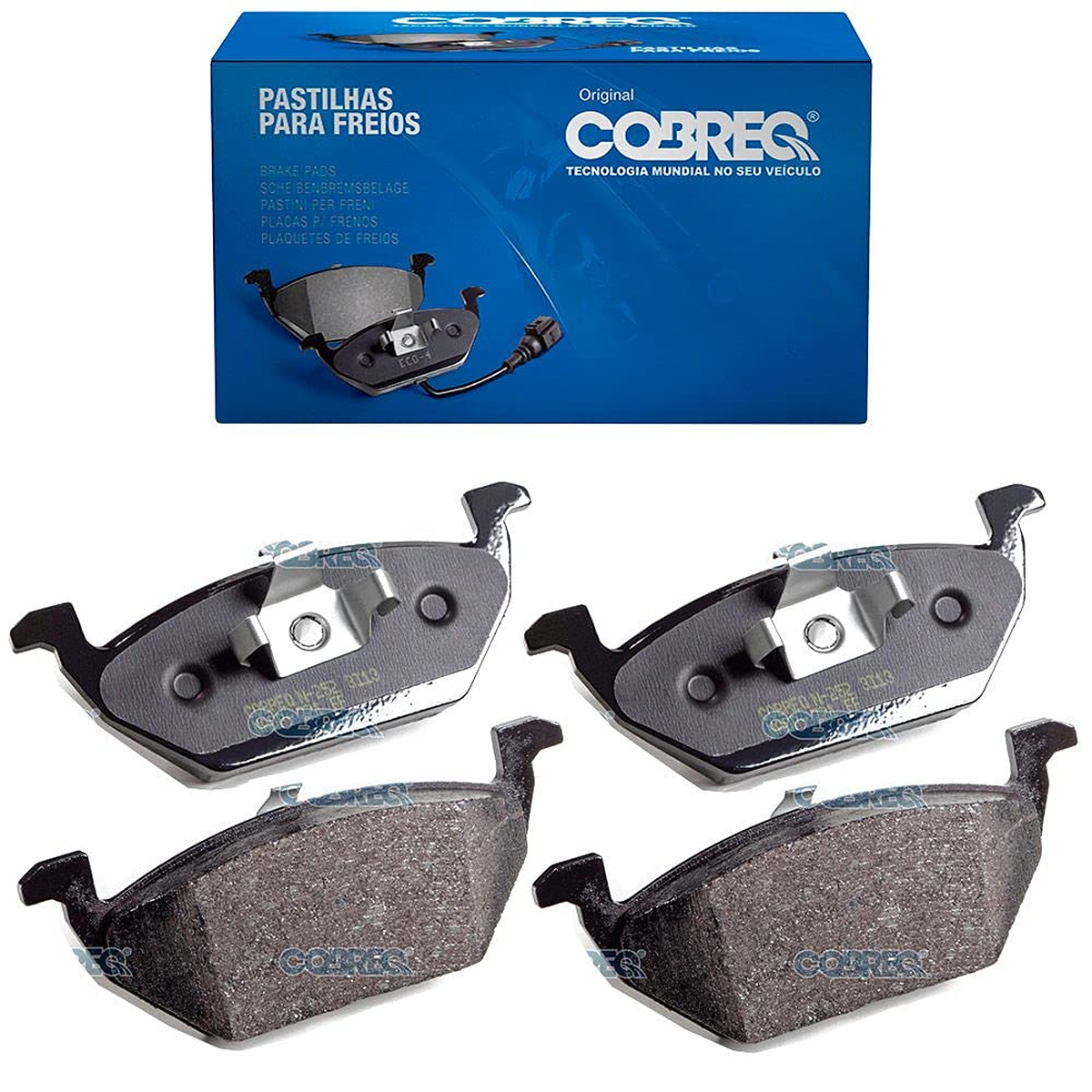 Pastilha de Freio Dianteiro COBREQ Fox Gol