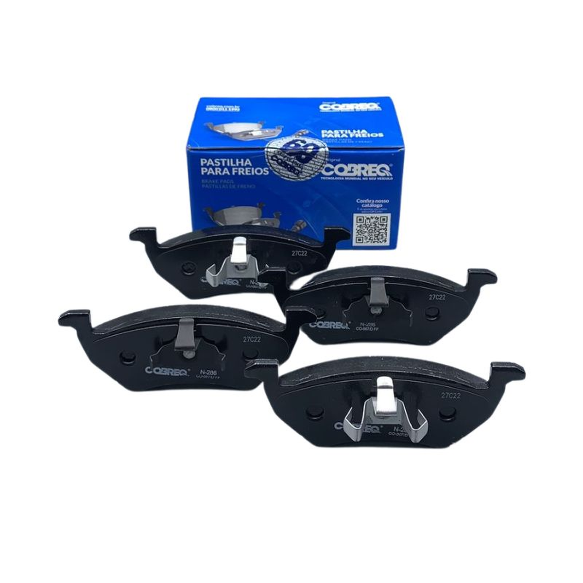 Pastilha de Freio Dianteiro Saveiro Gol - Cobreq N-286