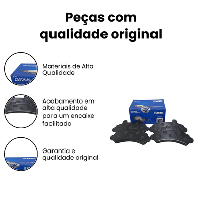 Pastilha de Freio Dianteiro COBREQ SPIN - Imagem 3