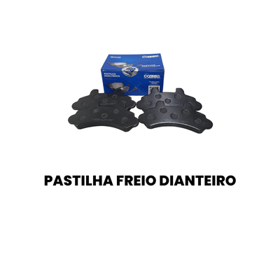 Pastilha de Freio Dianteiro COBREQ SPIN - Imagem 2