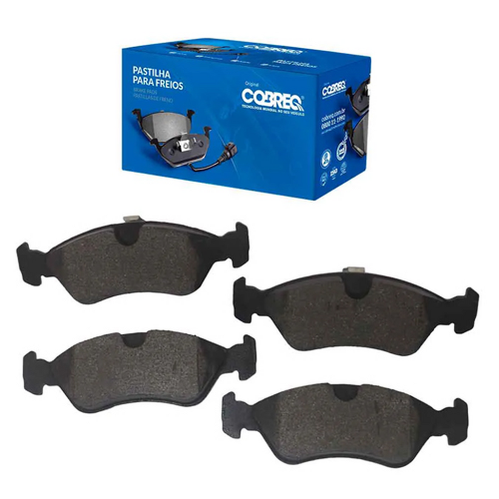 Pastilha de Freio Dianteiro COBREQ Omega Vectra - Imagem 1