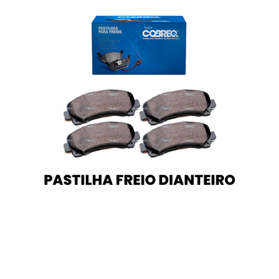 Pastilha de Freio Dianteira COBREQ S10 Trailblazer (N-390) - Imagem 2