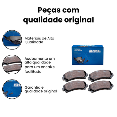 Pastilha de Freio Dianteira COBREQ S10 Trailblazer (N-390) - Imagem 3