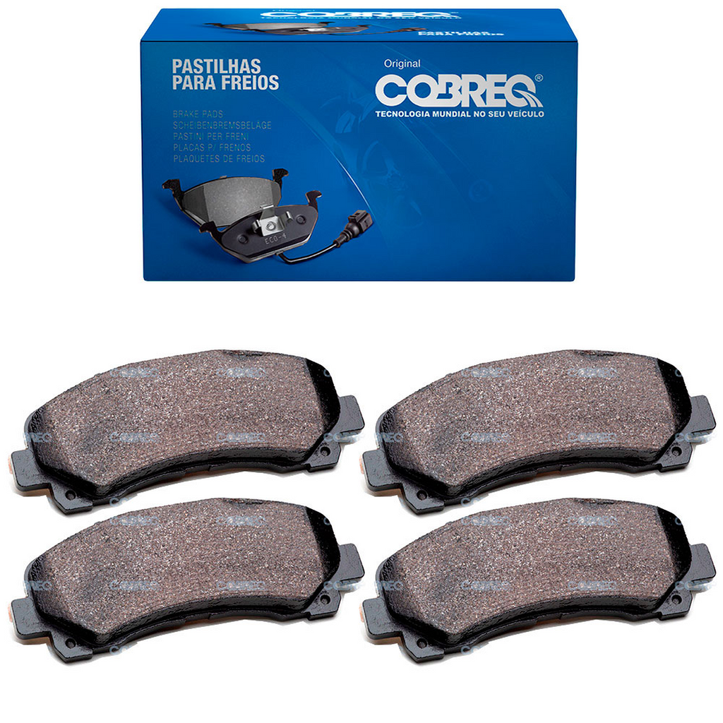 Pastilha de Freio Dianteira COBREQ S10 Trailblazer (N-390) - Imagem 1