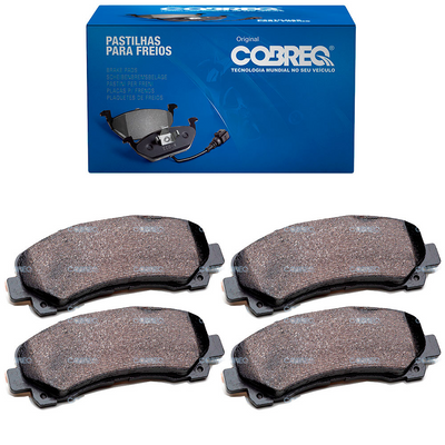 Pastilha de Freio Dianteira COBREQ S10 Trailblazer (N-390) - Imagem 1