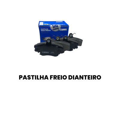 Pastilha de Freio Dianteiro Sandero Clio - Cobreq - Imagem 2