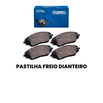 Pastilha de Freio Dianteiro Sandero Logan - Cobreq - Imagem 2