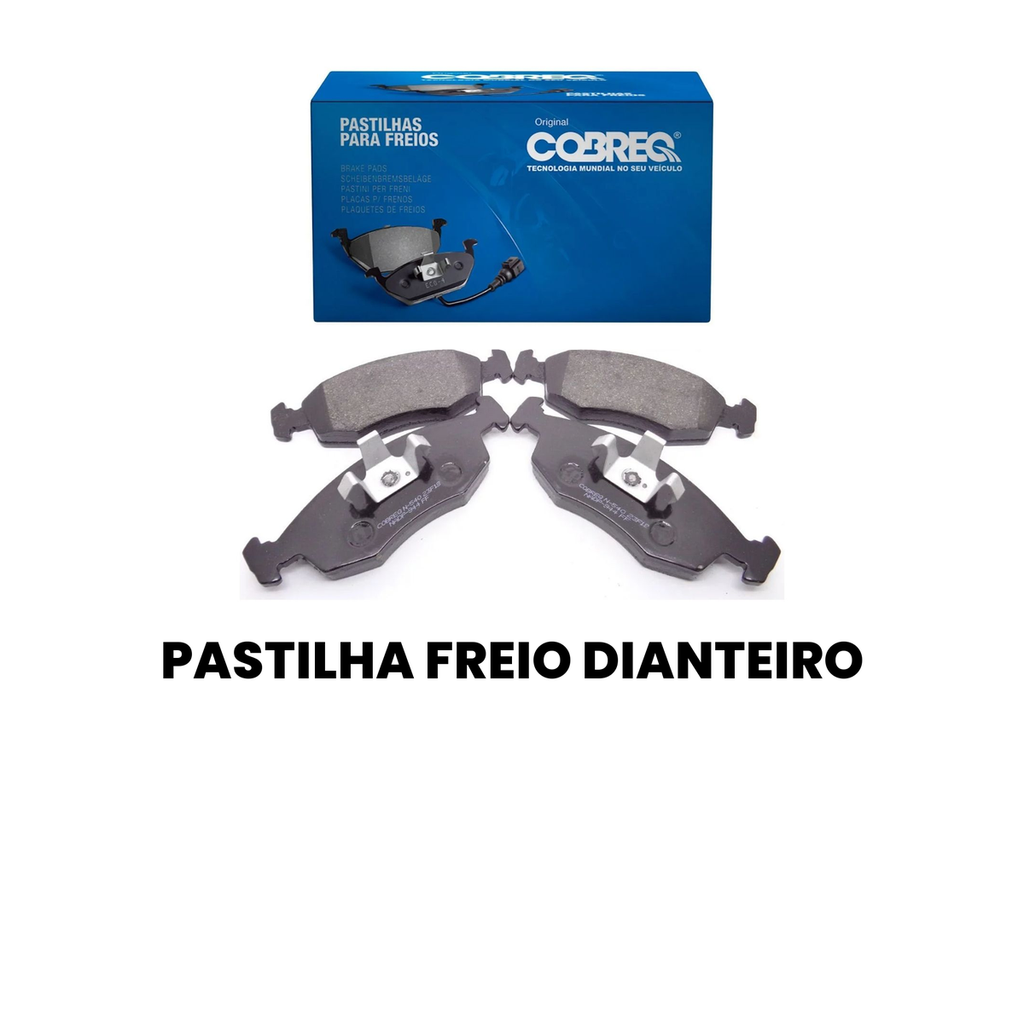 Pastilha de Freio Dianteiro COBREQ 500 DOBLO - Imagem 2
