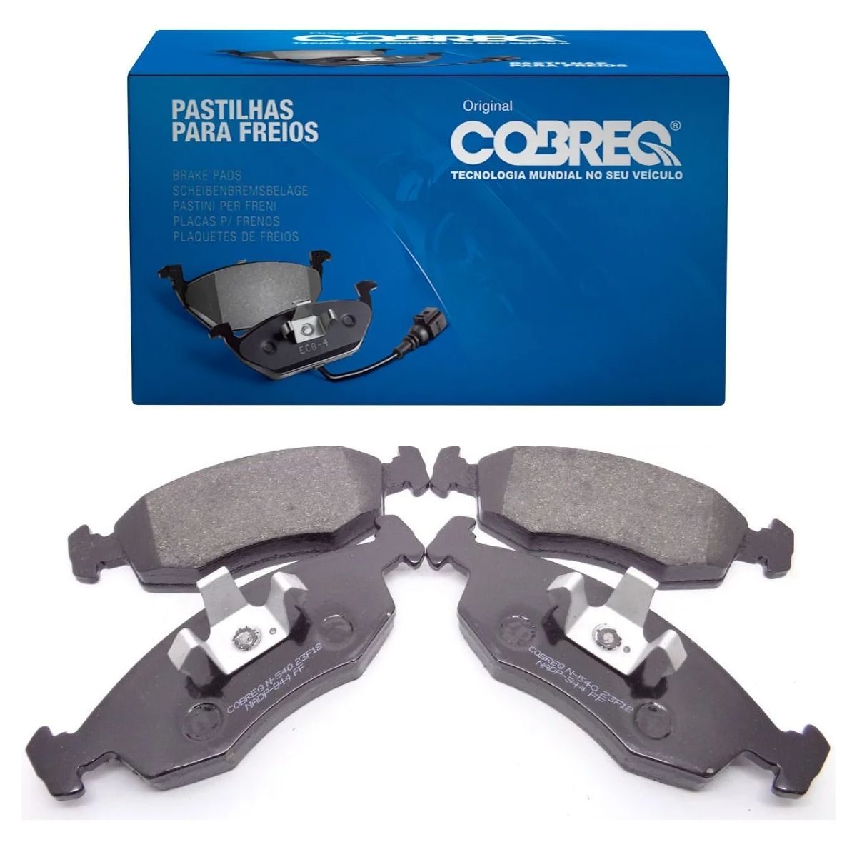Pastilha de Freio Dianteiro COBREQ 500 DOBLO