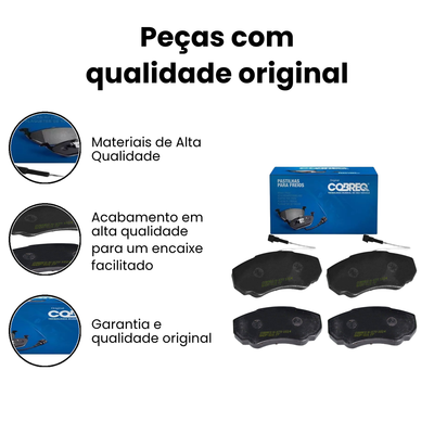 Pastilha de Freio Dianteiro Jumper Ducato - Imagem 3