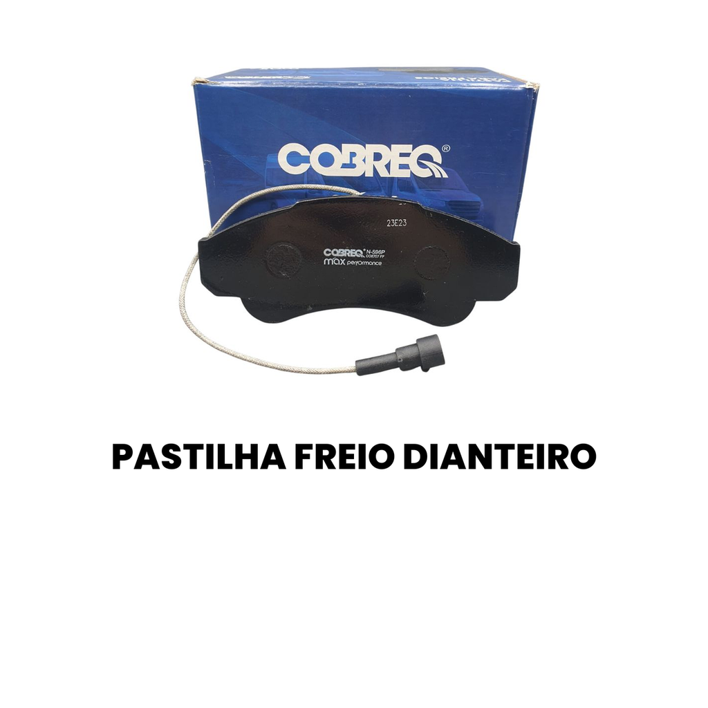 Pastilha de Freio Dianteiro Ducato - COBREQ - Imagem 2