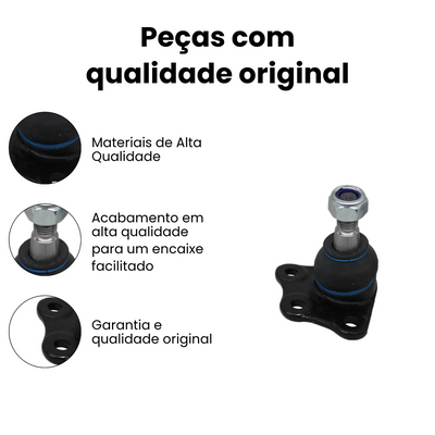 Pivo de Suspensão Dianteiro Inferior Palio Fire 2000-2022 - Imagem 3