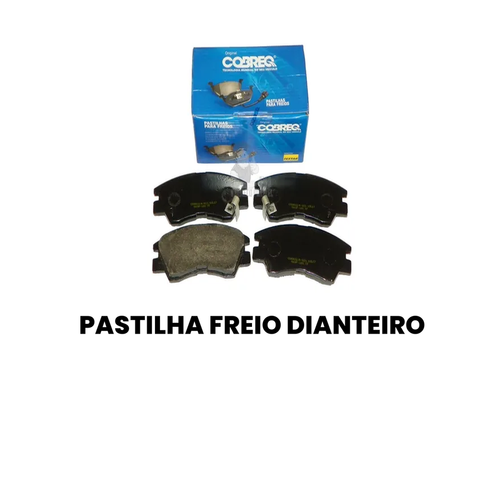 Pastilha de Freio Dianteiro Cobreq L200 - Imagem 2