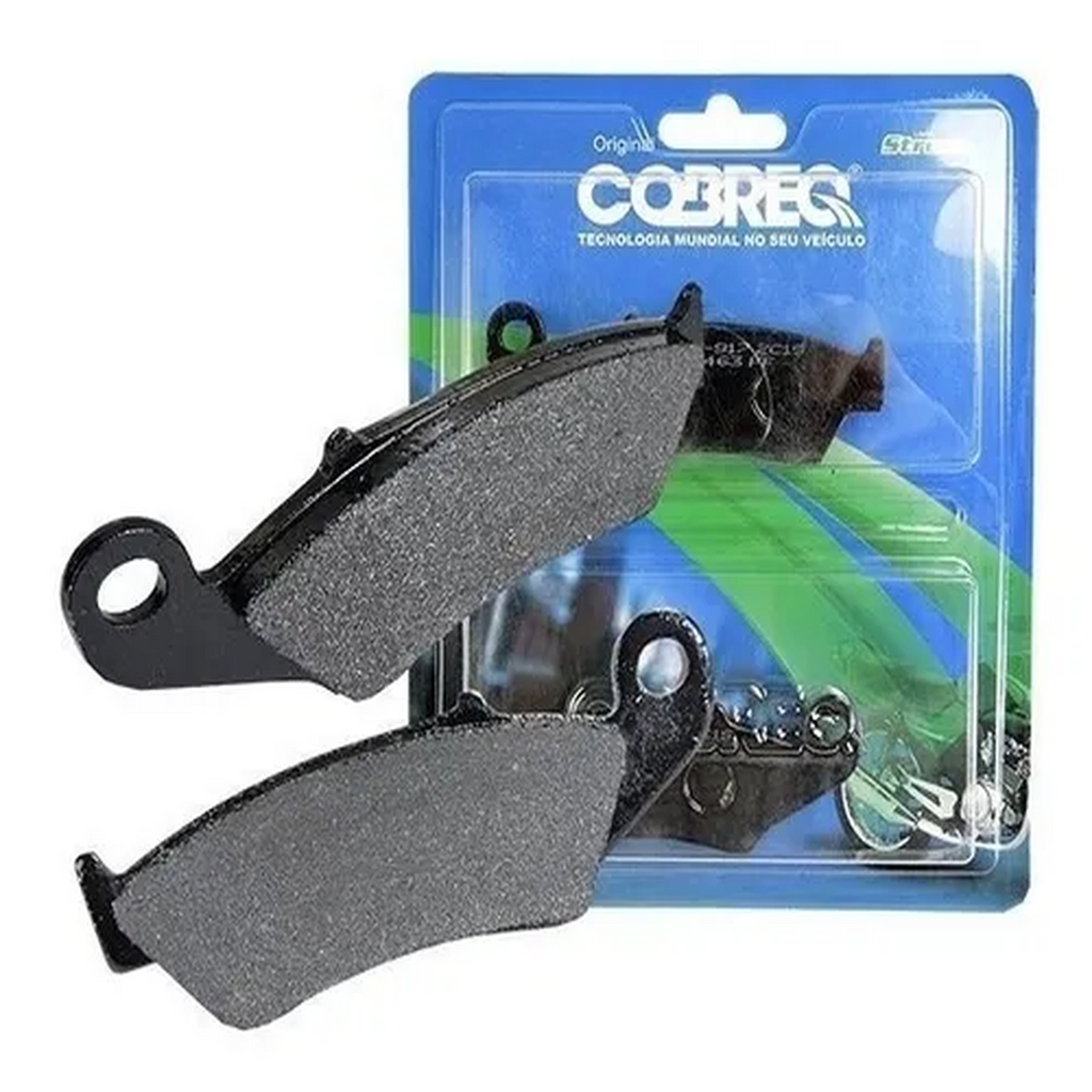 Pastilha Freio Dianteiro BROS 125/150/160/XRE 190 - Cobreq - Imagem 1