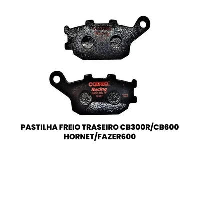 Pastilha Freio Traseira CB300R/Hornet/Fazer600/Shadow NC - Imagem 2