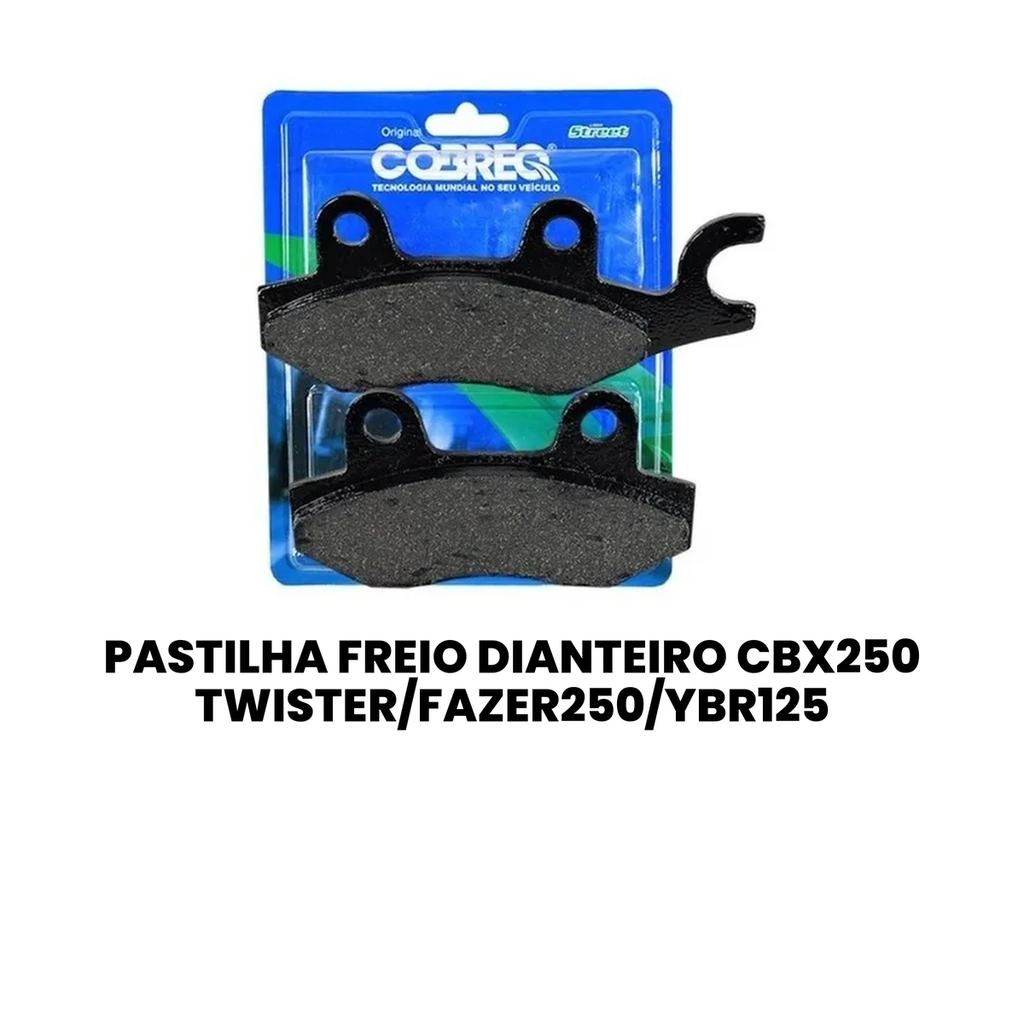 Pastilha Freio Dianteiro CBX250/Fazer/YBR - Kansas Riva - Imagem 2