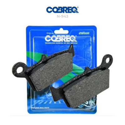 Pastilha Freio Traseiro XRE300 Falcon400 s/ABS - Imagem 1