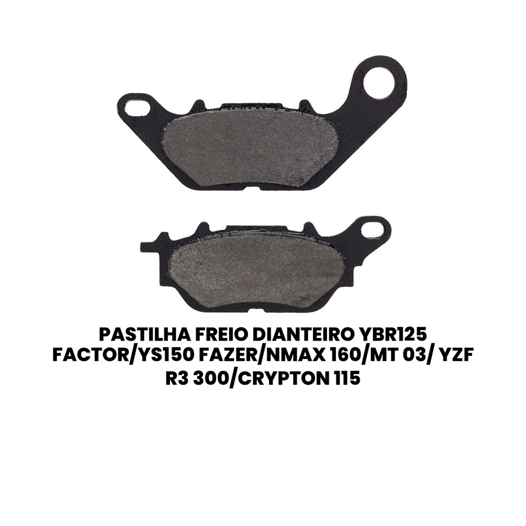Pastilha Freio Dianteiro YBR125 Factor/Fazer/NMAX - Cobreq - Imagem 2