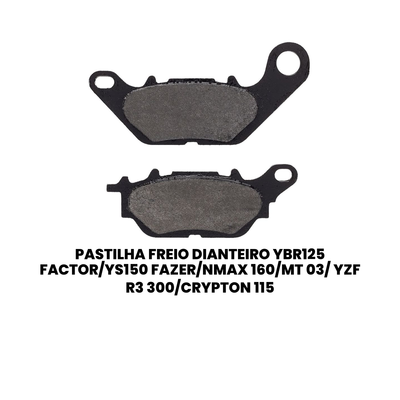 Pastilha Freio Dianteiro YBR125 Factor/Fazer/NMAX - Cobreq - Imagem 2