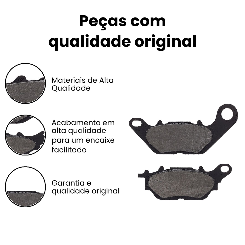 Pastilha Freio Dianteiro YBR125 Factor/Fazer/NMAX - Cobreq - Imagem 3