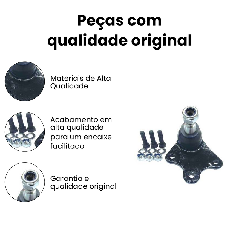 Pivo Suspensão Dir Esq Volkswagen Crossfox 1.6 8V Flex - Imagem 3