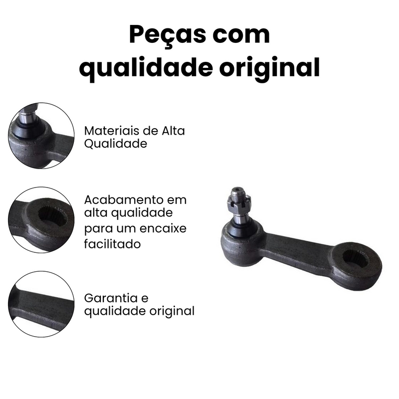 Braço Pitman Diant Esq Chevrolet Blazer S10 1996-2012 - Imagem 3