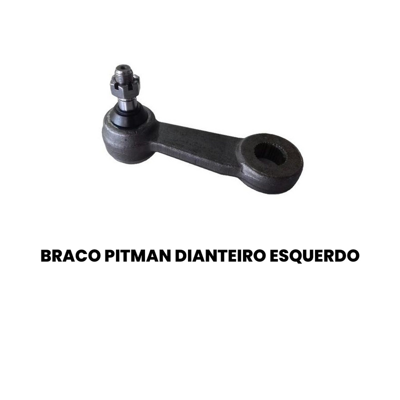 Braço Pitman Diant Esq Chevrolet Blazer S10 1996-2012 - Imagem 2