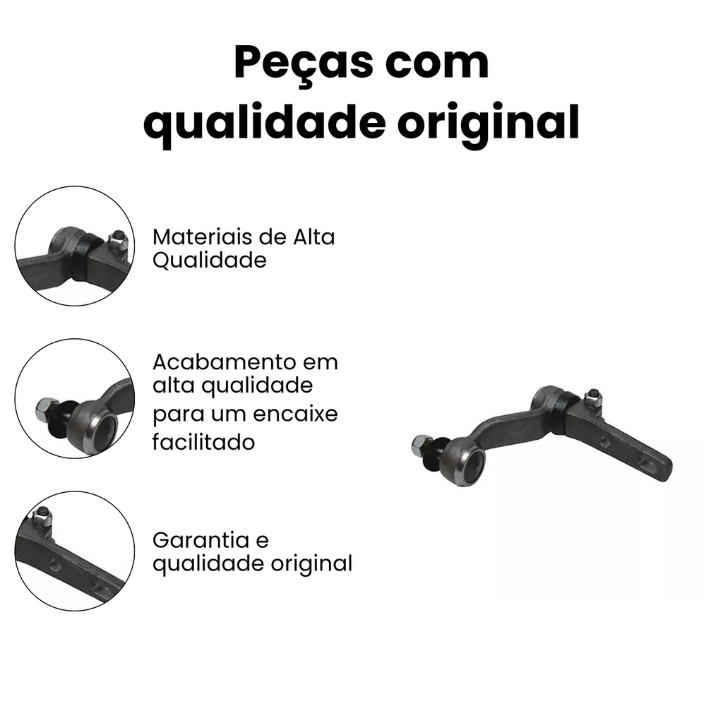 BRAÇO AUXILIAR DIANTEIRO DIREITO CHEVROLET N-3058 - Imagem 3