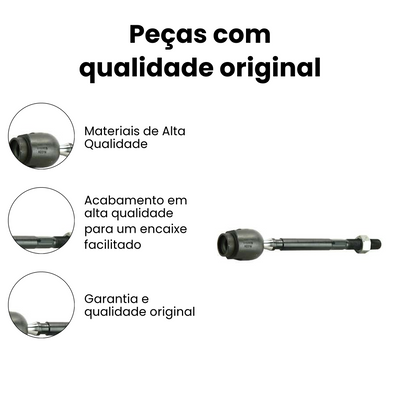 Terminal Axial Direito/Esquerdo Fiat Uno Fiorino - Imagem 3